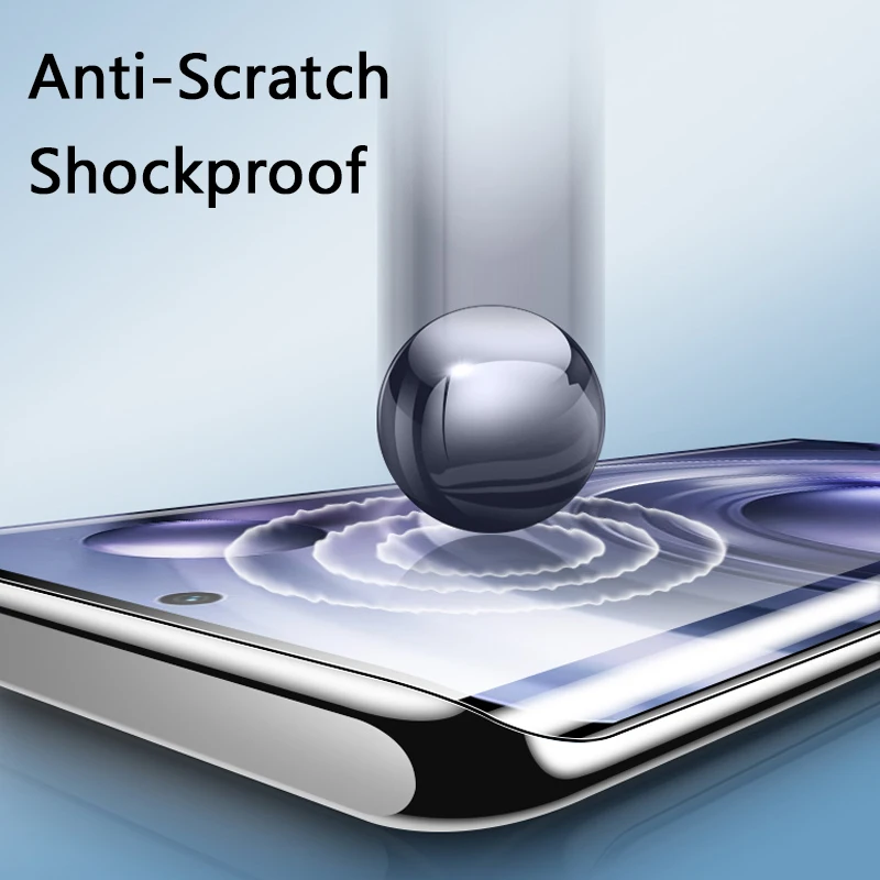 Vidrio templado curvo de 2 piezas para VIVO iQOO 10 Pro, Protector de pantalla transparente de 6,78 pulgadas, antihuellas, antiarañazos