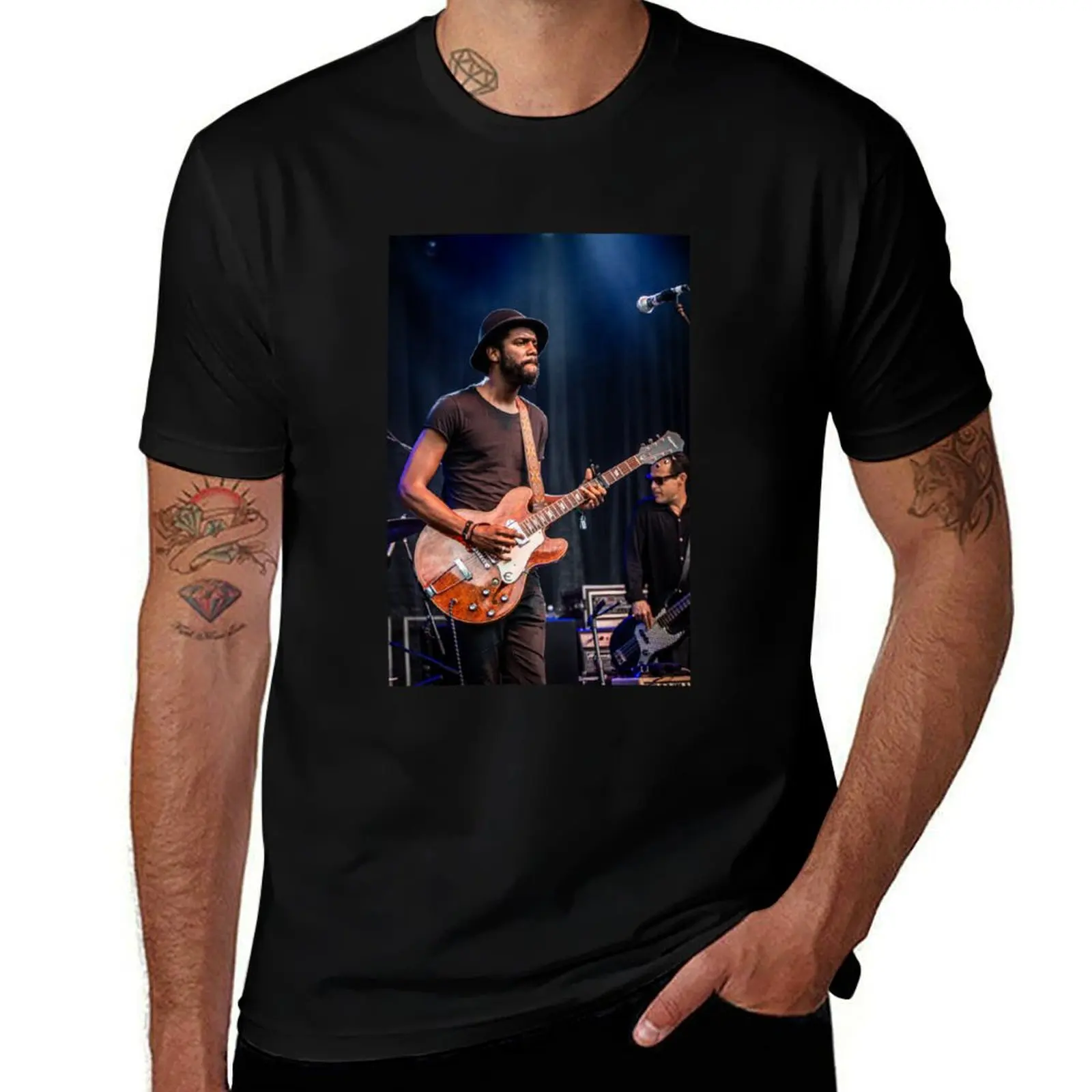 Gary Clark Jr T-Shirt Anti-Perspiration Workout Top