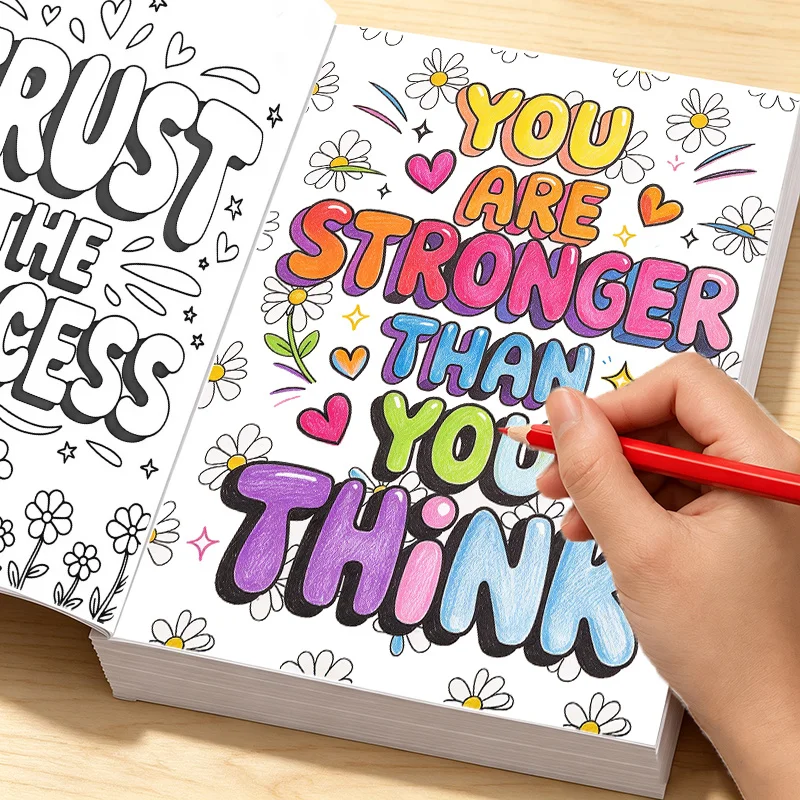 Adult Mental Health Coloring Book Beautiful Flower Botanical Illustrations Stress‑Relief Mindfulness Colouring Workbook