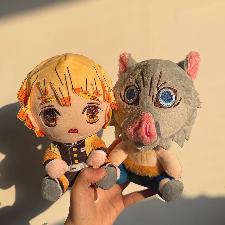 20 سنتيمتر اليابان أنيمي شيطان القاتل Tomioka Giyu كامادو تانجيرو كامادو Nezuko Agatsuma Zenitsu ألعاب من القطيفة دمية Peluche النساء هدية #2