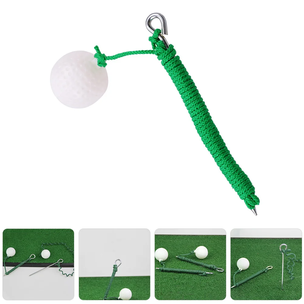 Golfs Swing Release Trainer Training Rope Balls String Portable Supplies Golfing Arm Men and Women