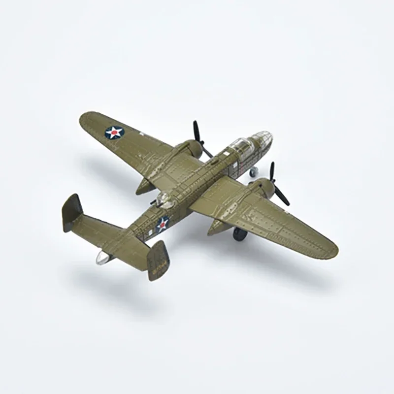 B25 Plane Model Toy 1/200 scale Navy Army B-25 Bomber fighter aircraft airplane model  toys for display show collections