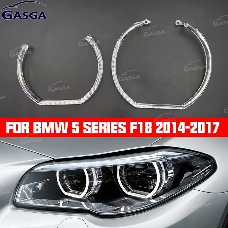 

Для BMW 5 серии F10 F18 2014 2015-2017 автомобильные DRL фары направляющая полоса дневных ходовых огней трубки фары DRL трубка