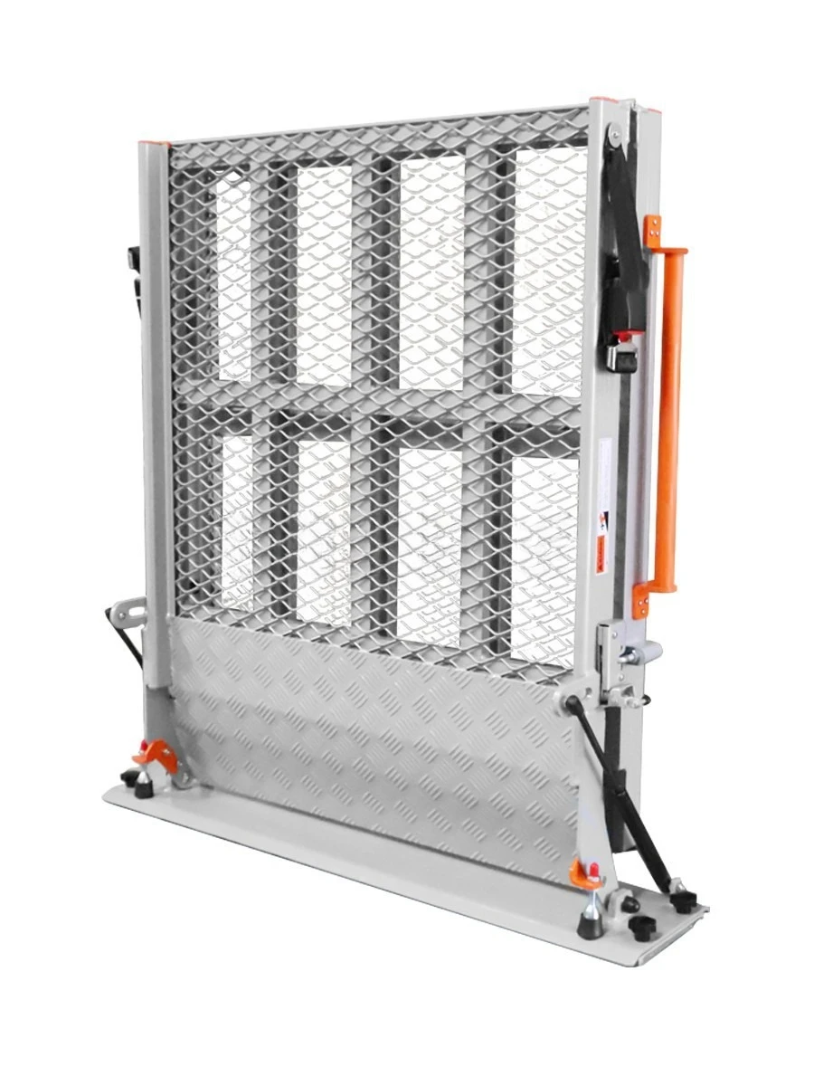 Vehicle Widened Thickened Barrier-Free Aluminum Alloy Disabled Wheelchair Ramp Plate Portable Vehicle Barrier-Free Ramp