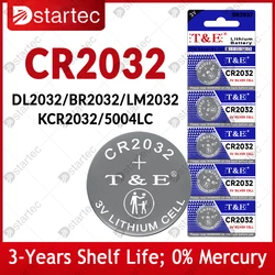 Nuevo 5 uds-25 uds 3V CR2032 batería de botón de litio BR2032 ECR2032 LM2032 5004LC pilas de reloj de moneda para reloj de juguete Control remoto