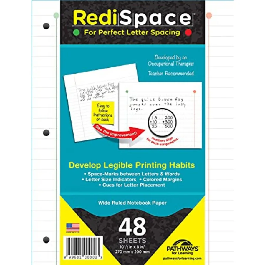 

Redi Space Composition Notebook Learning Materials 48 Shts Paper Rs-48comp