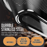 【STOKED】Coffee Filter Stainless Steel Coffee Filter For Moccamaster KBGV And KBT Coffee Machines Reusable Coffee Filter