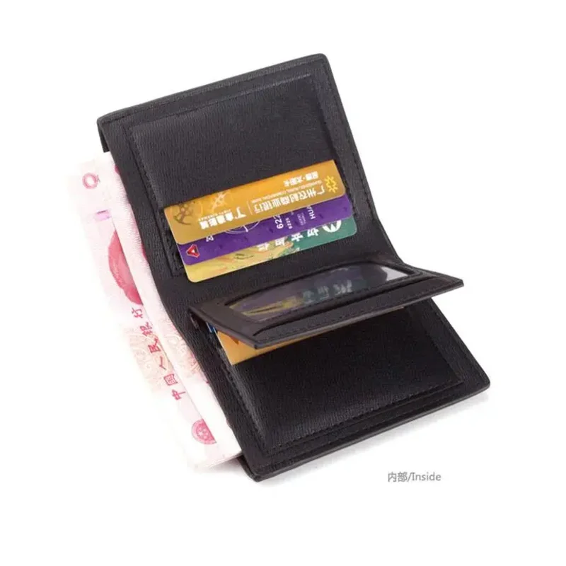 กระเป๋าสตางค์แบบสั้นสำหรับคอสเพลย์ลายอนิเมะญี่ปุ่นมี5ธีมกระเป๋าใส่บัตรกระเป๋าถือหนัง PU สำหรับผู้ชายและผู้หญิงกระเป๋าใส่เงินของขวัญคริสต์มาส