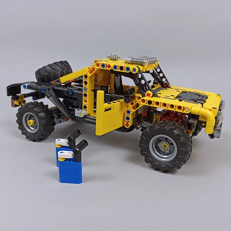 665 قطعة MOC شاحنة الكأس النموذج الفني اللبنات العمارة لتقوم بها بنفسك الإبداعية هدية الكريسماس فكرة التعليم لعبة الطوب للأطفال #5