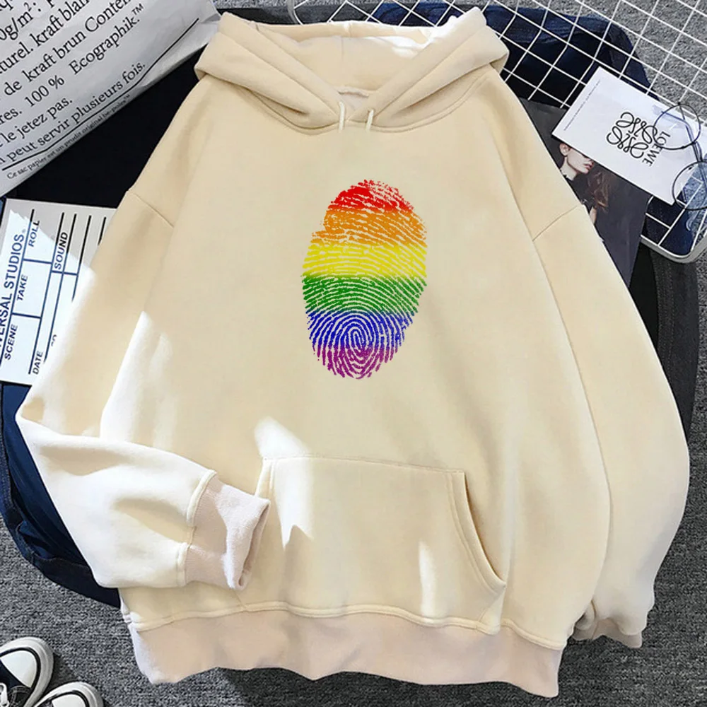 Lgbt Lesbian Gay Bisexual hoodie winter comfortable manga kawaii pattern funny teen sweatshirts designer modern style