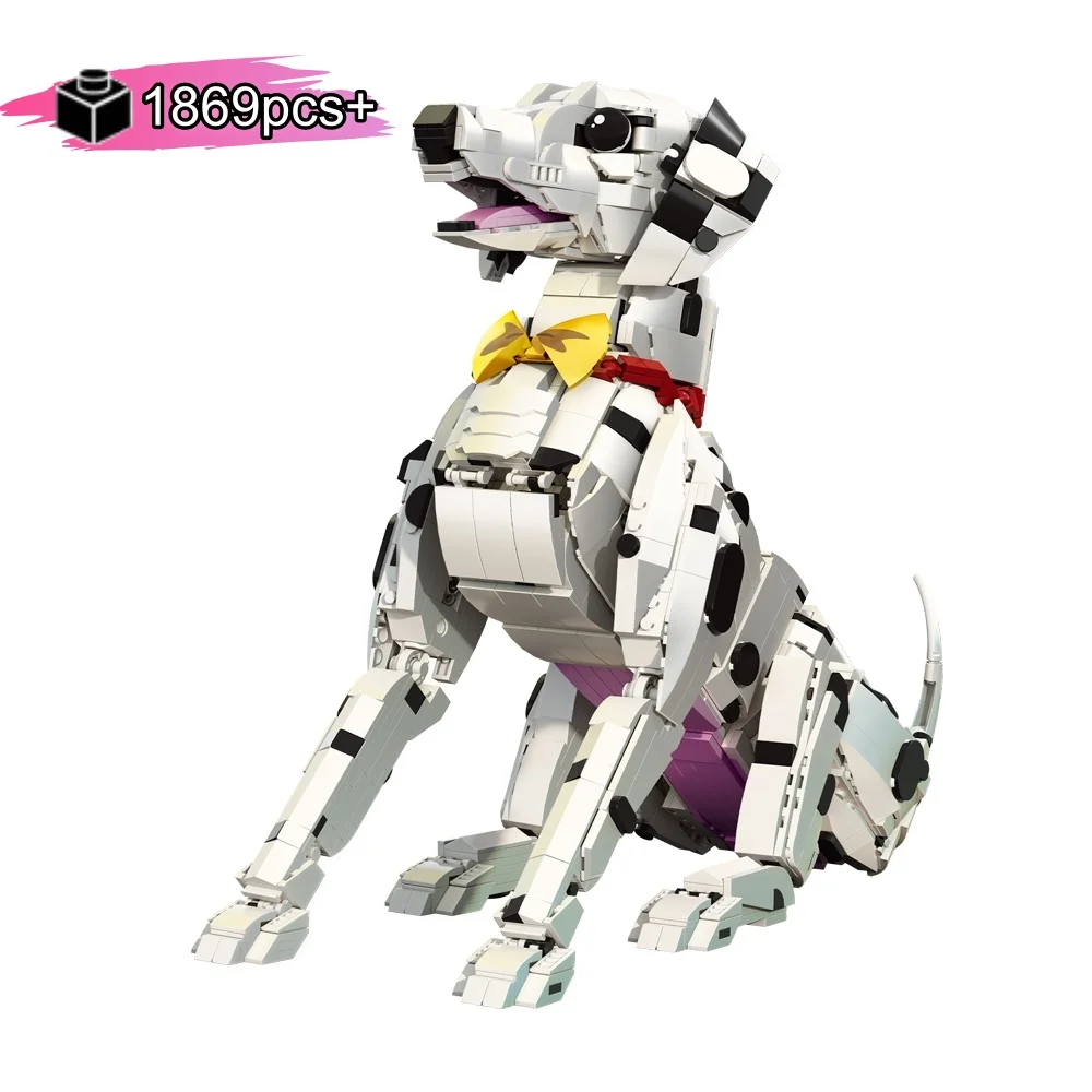 

FUNXINEE ​Creative Dalmatian Fire Dog Building Model Kit 3 in 1 Assembly Bricks STEM Educational Toys For Boys and Girls Gift​