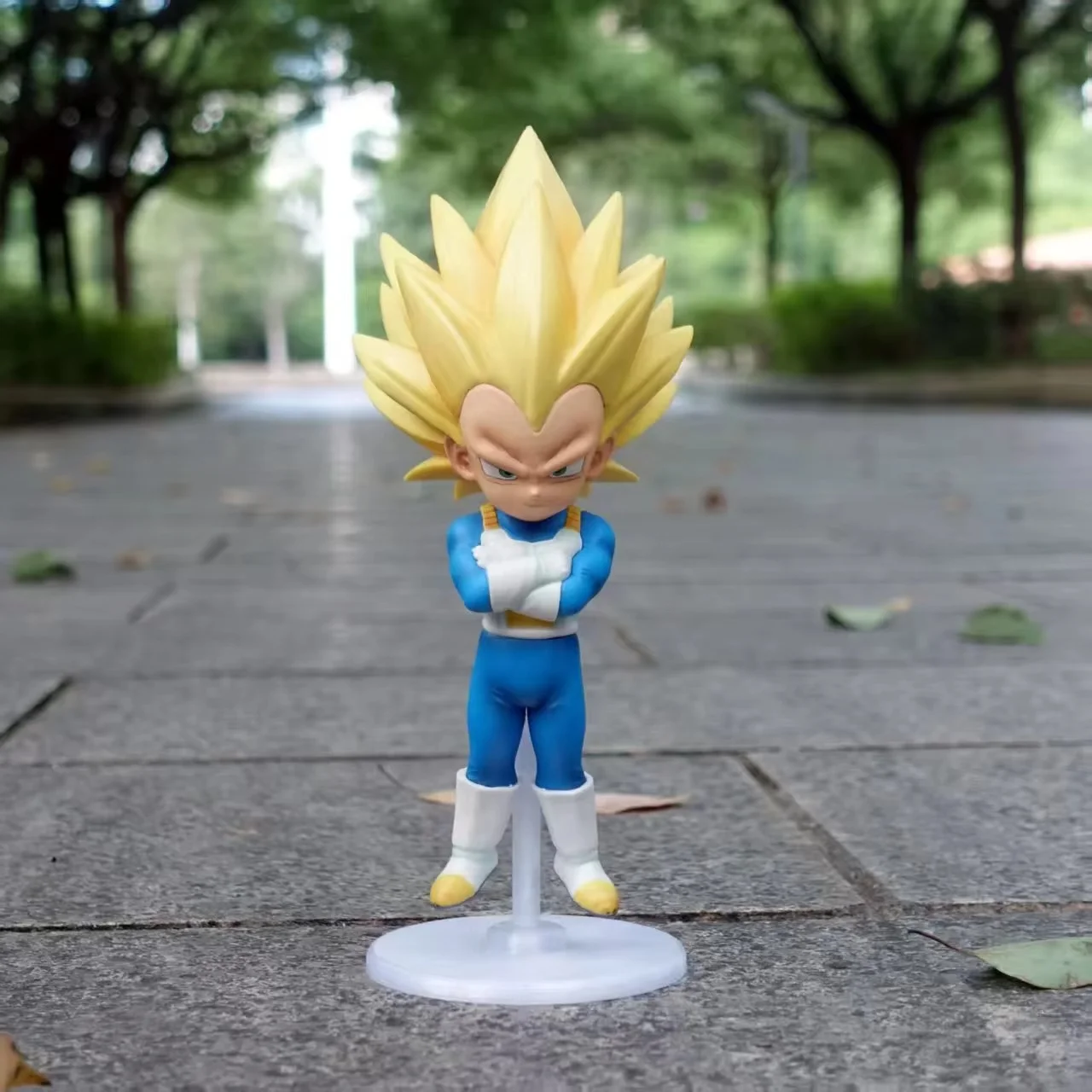 Bambola Vegeta edizione Q - Big Devil Chaosan Dragon Ball Secondo elemento Garage Kit Modello di animazione Figure da collezione Giocattolo regalo