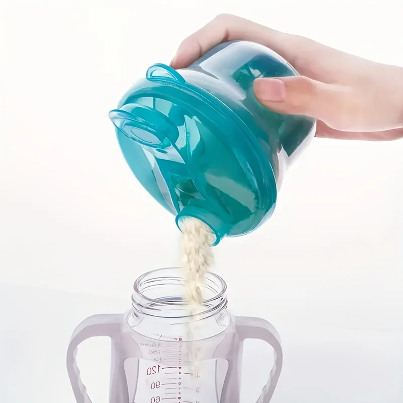 Rotating Milk Powder Box, Milk Powder Dispenser, Formula Dispenser Container, Food Storage Case