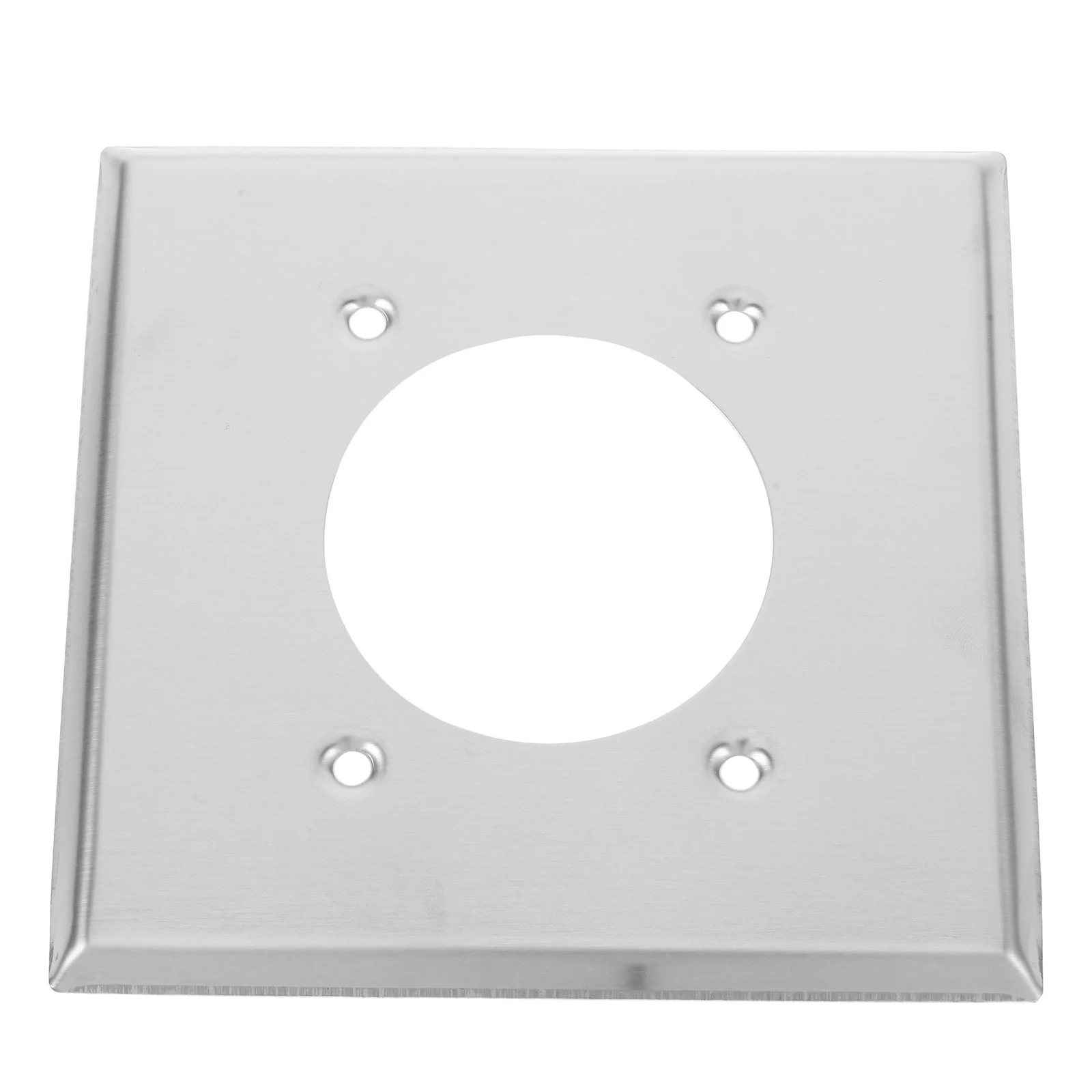 

Stainless Steel Outlet Wall Plate 2.13 Inch Unbreakable Faceplate Cover For Kitchen Bedroom Bathroom Receptacle Switch