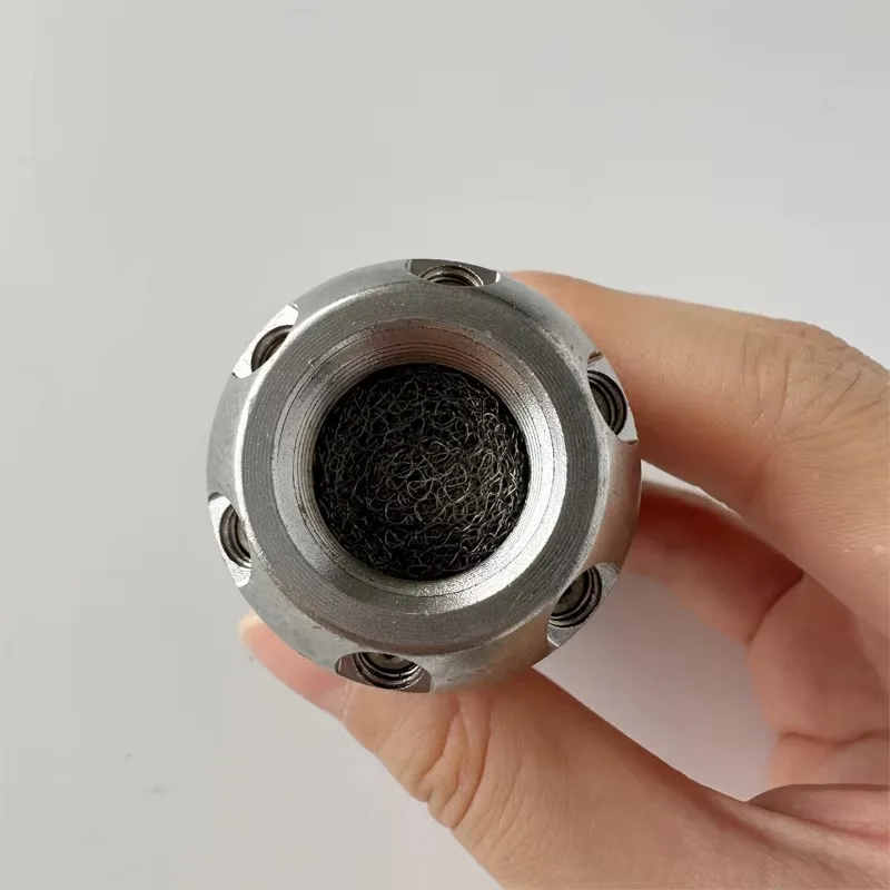 Manufacture Stainless Steel Rotating Sewer Pipe Cleaning Nozzles High Pressure Drain Cleaning Machine Parts Nozzles