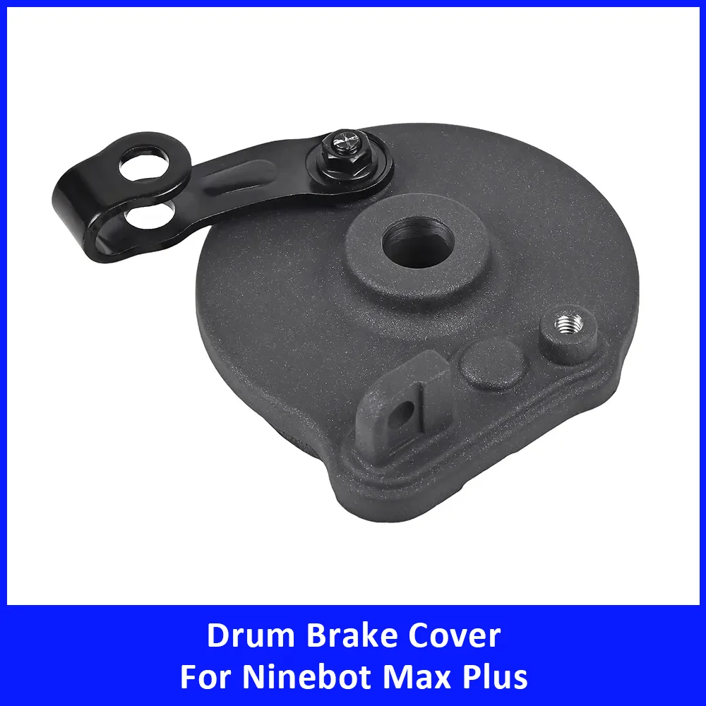 

Semimetal Drum Brake Assembly for Ninebot Max Plus Electric Scooter Accessories Wheel Brake Pads Replacement Parts Brake Cover