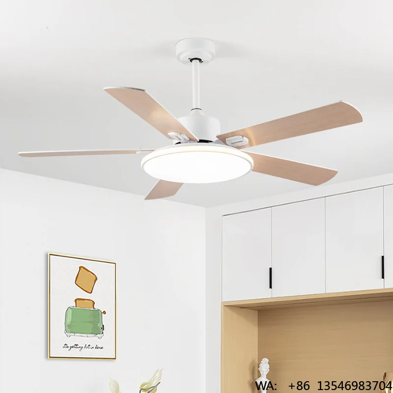C072 2026 Trending Ceiling Fan with Light Led Ceiling Fan Abanico Techo 52 Inch MDF Ceiling Fan