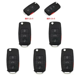 5 pz B01-2 + 1 B01-3 + 1 KEYDIY serie B universale KD telecomando chiave per auto per VW per KD-X2 KD900 KD900 + Mini KD URG200