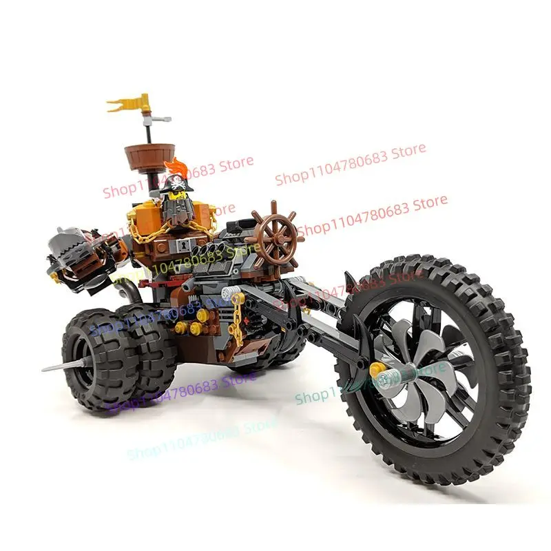 

Конструктор MOC 45011: Металлический трехколесный мотоцикл, модель для сборки, коллекционный предмет, игрушка с персонажами аниме и ТВ, подарок, хобби