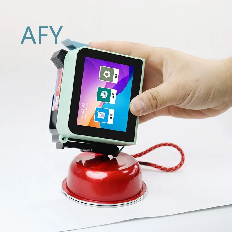 Mini Portable Printer for Long Time Use Small Logo Printing Clear Print for iPhone Android Laptop Tablet USB Bluetooth