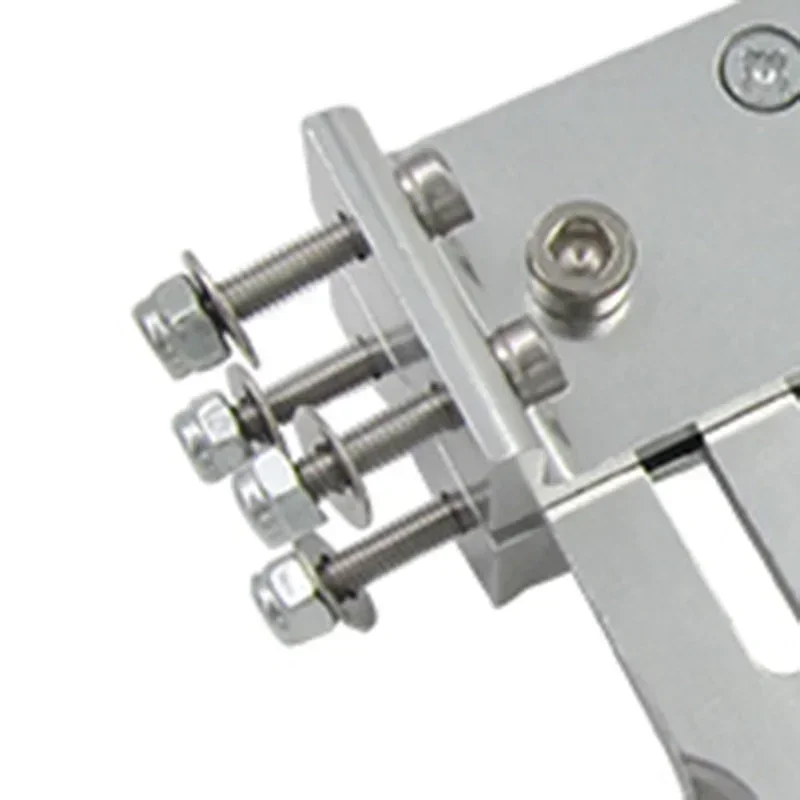 1 Stuks Waterabsorberende Roer Aluminium Zuig Roeren Met Staart 4Mm As Beugel Voor Kat Rc Jet Boten onderdelen