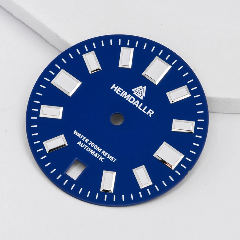 HEIMDALLR Watch Dial 29mm SKX007 6105 3.0 O'clock Dial BGW-9 Super Luminous Watch Accessories for NH35/36 Movements Watch Dial