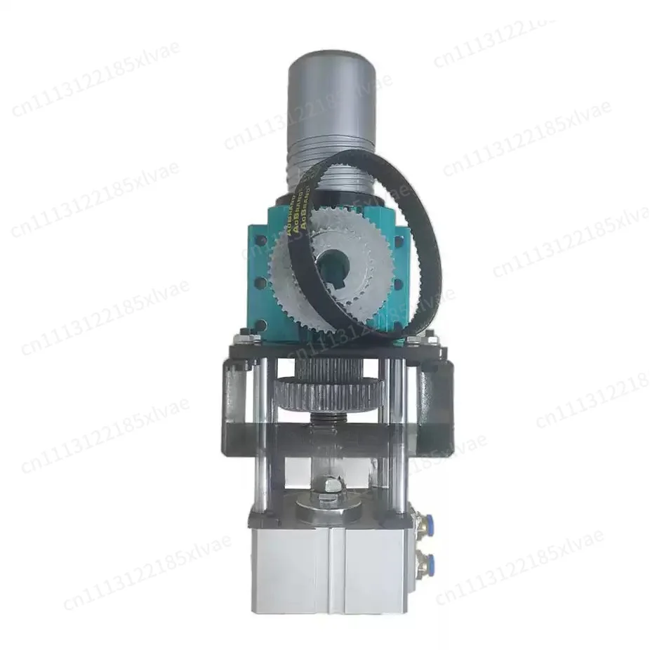 BT30 Unpowered Spindle with Pneumatic Cylinder, Semi-Automatic Tool Change Spindle for Engraving, Drilling & Metal Cutting