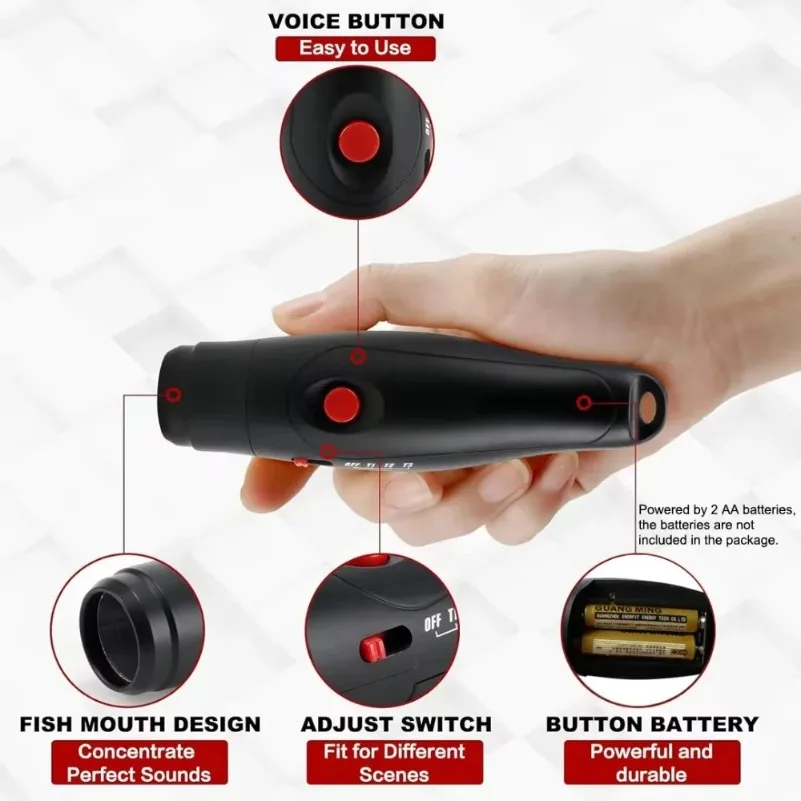 Silbato Silbato electrónico 3 sonidos ruidosos para árbitro, fútbol y baloncesto, entrenamiento deportivo con cordón de seguridad