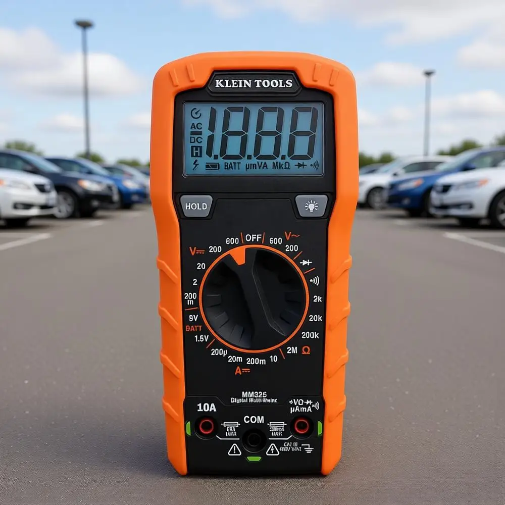 

Мультиметр, цифровой, с автоматическим выбором диапазона, тестер напряжения 600В AC/DC, проверяет батареи, сопротивление, диоды и целостность цепи