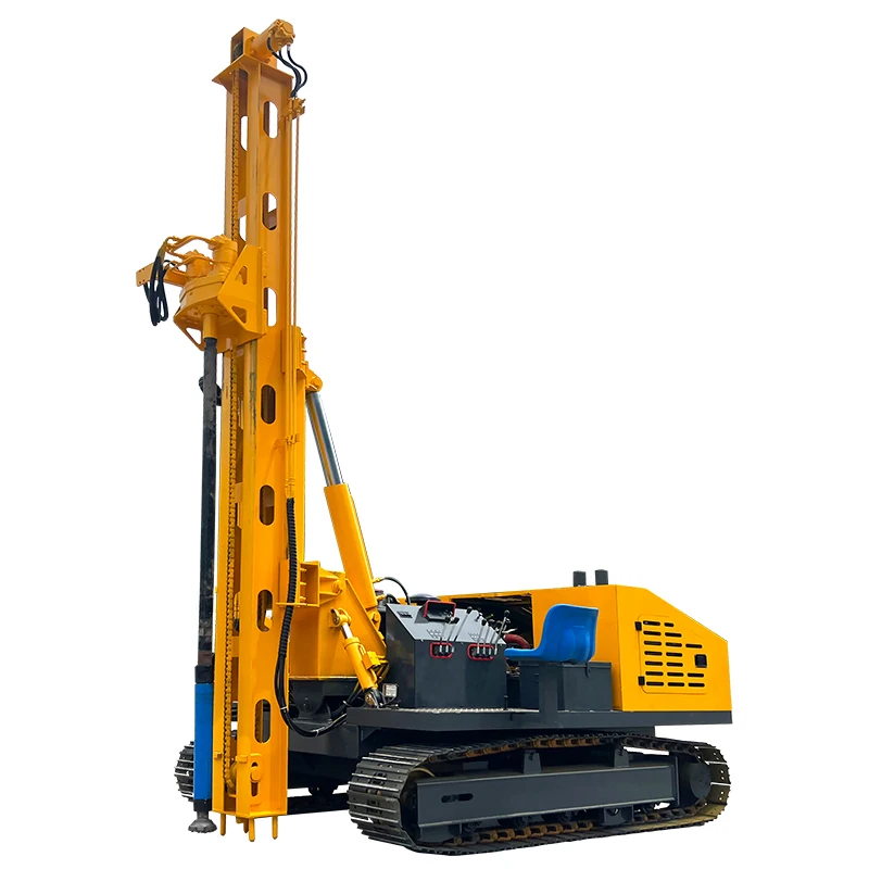 Efficient Hydraulic Ground Screw Pile Driver Machine Premium Pile Driving Tool