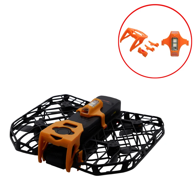 1Set Gimbal Protection Cover Night Navigation Strobe Light Kit Anti-Crash Frame Upgrade Part for Hover X1 Pro Max Drone Model