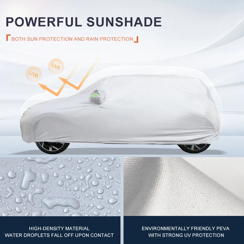 For Mini Cooper F56 R56 F65 F66 J01 J05 R60 Car Outdoor Protection Covers Oxford Cloth Waterproof Sunshade Snow Car Full Cover