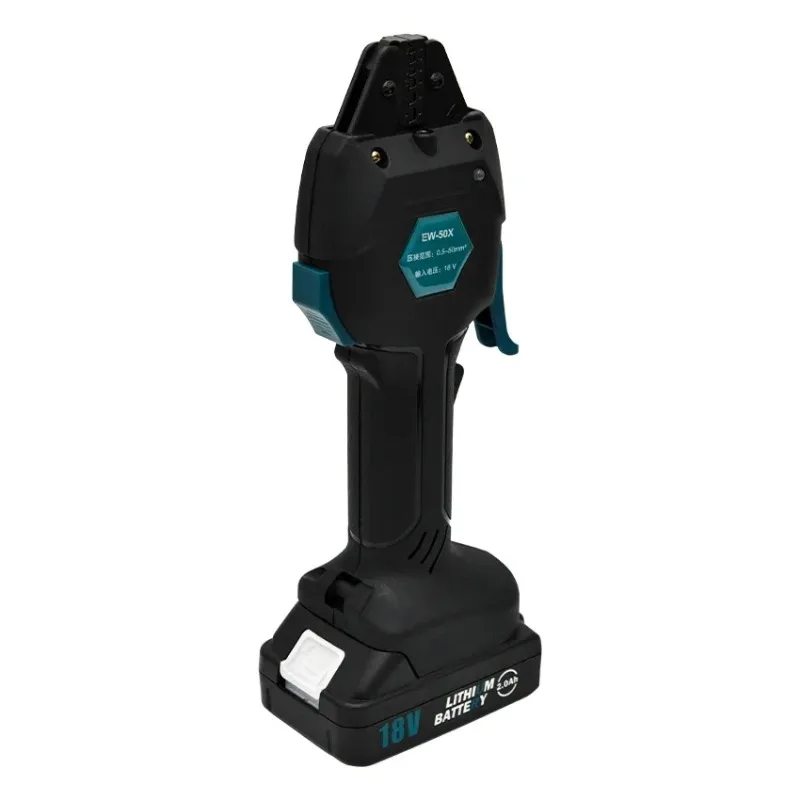 

EW-50X Electric Crimping Pliers Terminal Crimping Tool DC 18V/2Ah Rechargeable Pliers Bare