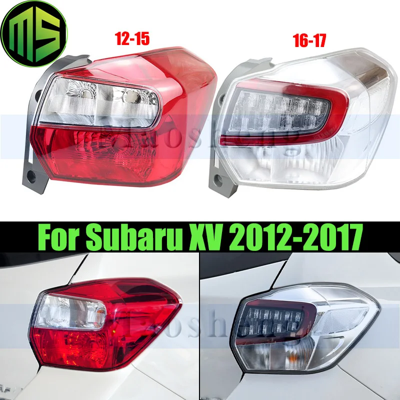

Maosheng Rear Bumper Tail Light Tail Lamp For Subaru XV 2012-2017 Taillight Taillamp Brake Light Car Stop Lamp Turn Light