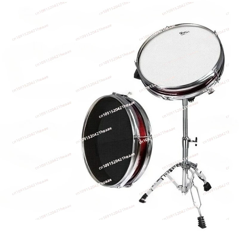 Suitable for ,dumbass practice drum beginner entry hit， silent double-sided dumbass 12 inch dumbass pad drum kit,
