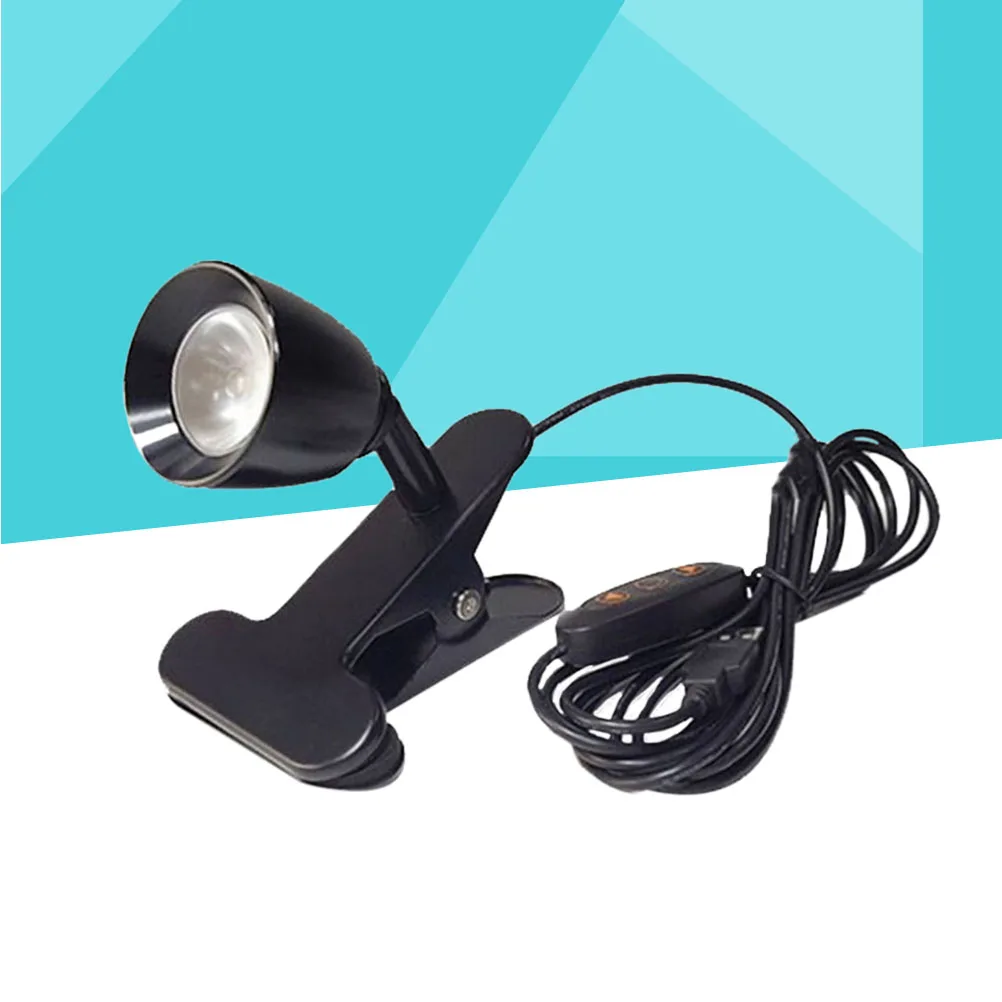 

1 Pcs USB Rechargeable LED Clip On Reading Lamp Eye Protection Book Light Portable Desk Light for Home Office Study