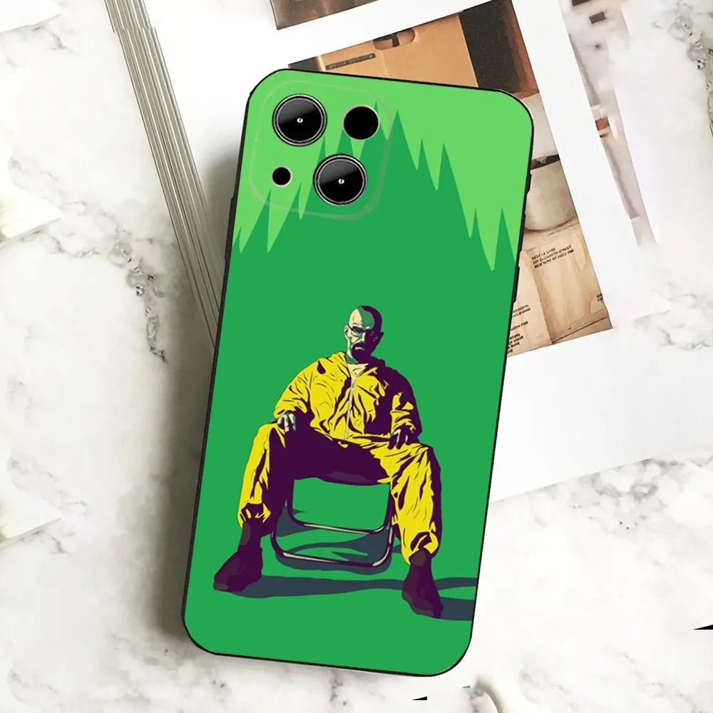 B-Breaking Bad H-Heisenberg  Phone Case  For IPHONE 15,13,14,12,Mini ,11, Xr, X ,Xs Pro Max 8, 7 Plus Back Cover