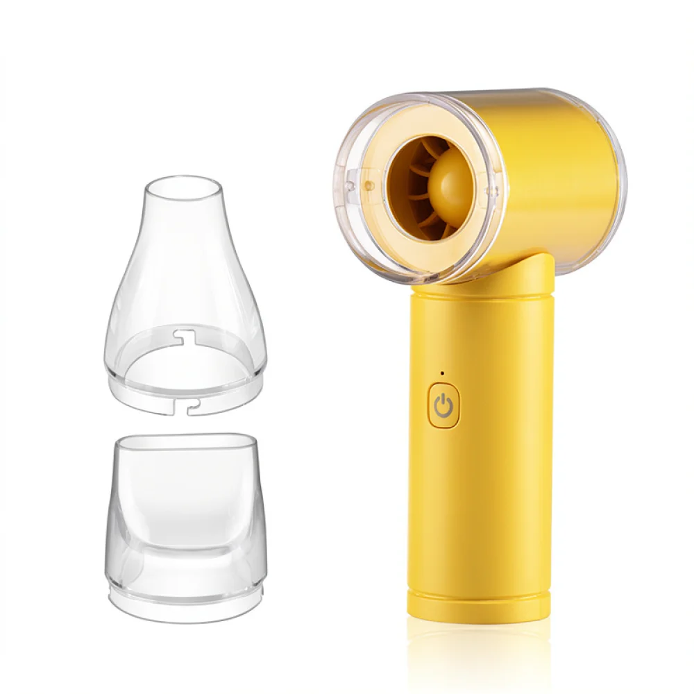 Mini Handheld High Speed Blower For Xinjingwei USB Rechargeable Fan Detachable Nozzle Strong Airflow Personal Cooling Accessory