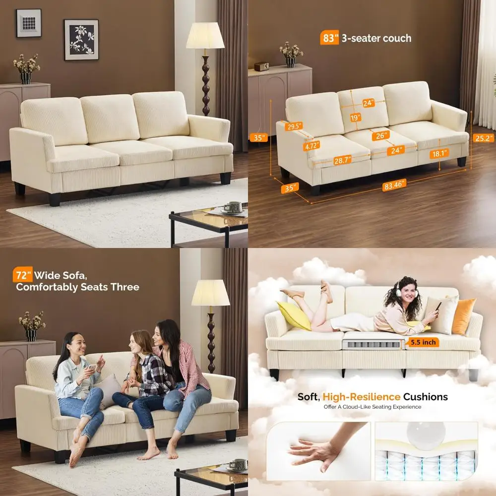 Vingli Beige 83 Sof… - image