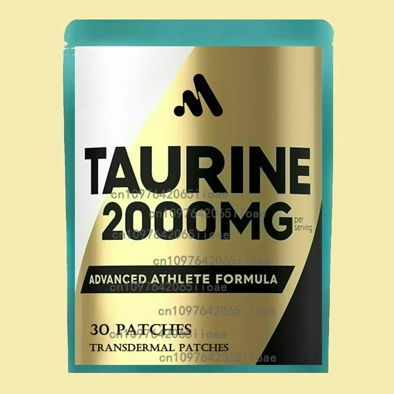 

30-пластыри Taurine Transdermal Plasters Muscle Strength, Focus, Memory