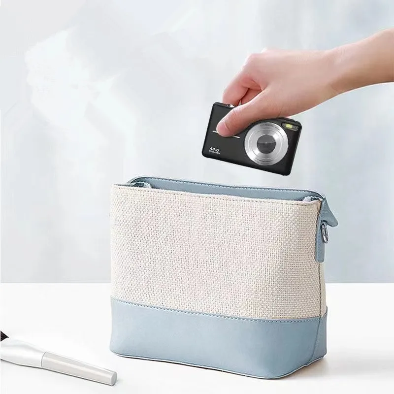 كاميرا رقمية عالية الدقة 44 ميجابكسل 16X كاميرات تكبير رقمية تدعم التقاط الصور وتسجيل مقاطع الفيديو لهدايا عيد الشكر للعام الجديد