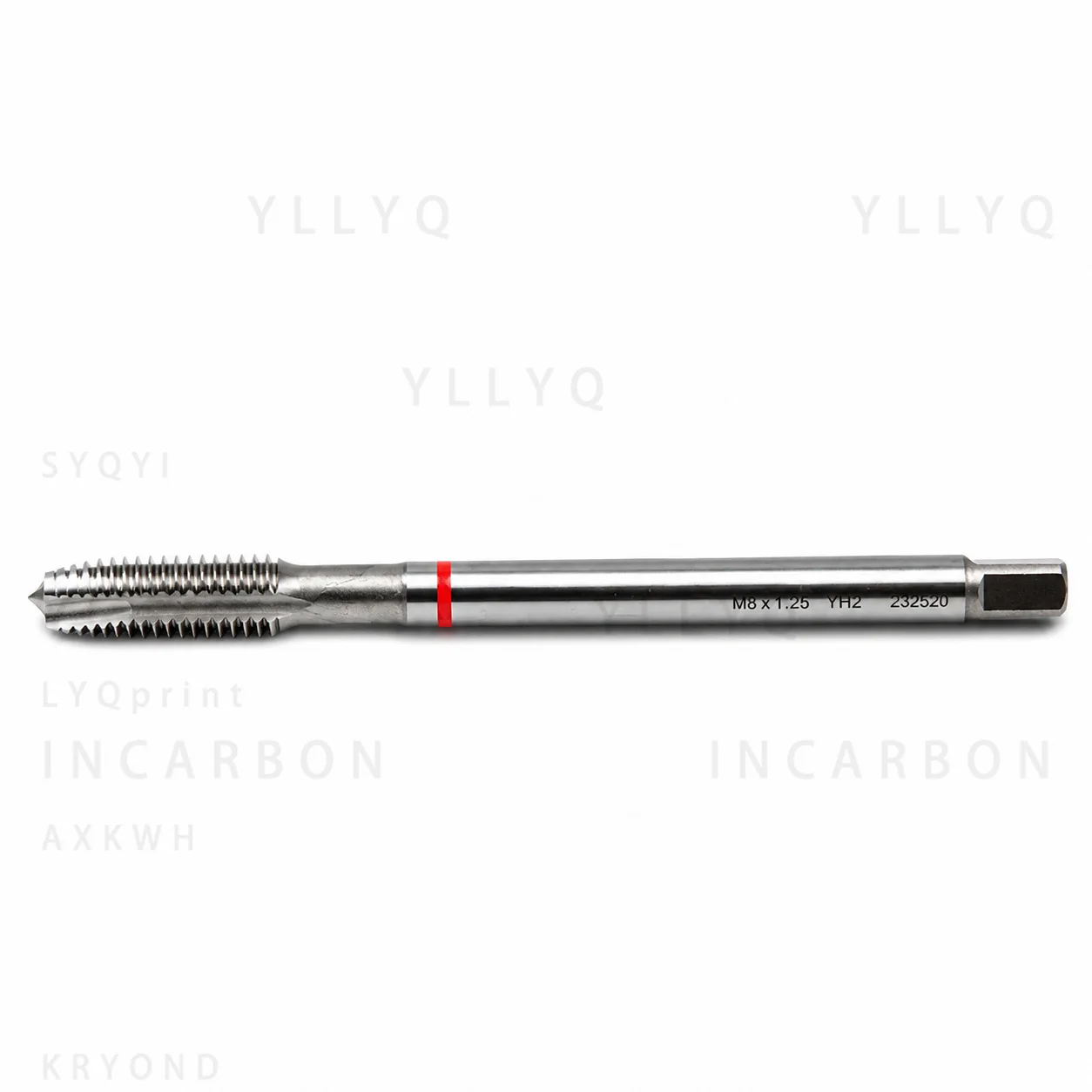 Korea YG Long Shank 100L 150L Spiral Flute Pointed Tap M3-M10 CNC Thread Tap For Stainless Steel Aluminum