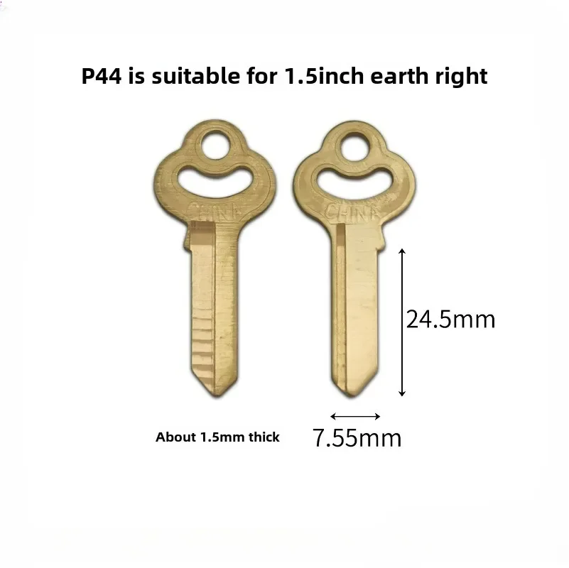

10PC Is Suitable for 1.5-inch Single Slot Earth Right Civilian Key Holder Cabinet Door Wooden Door Key