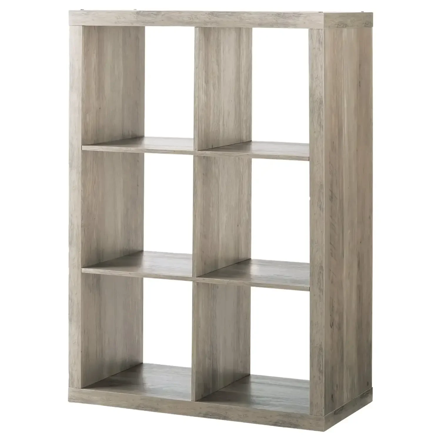 6-Cube Storage Organizer, Rustic Gray  Book Shelves  Book Shelf Furniture Book Storage