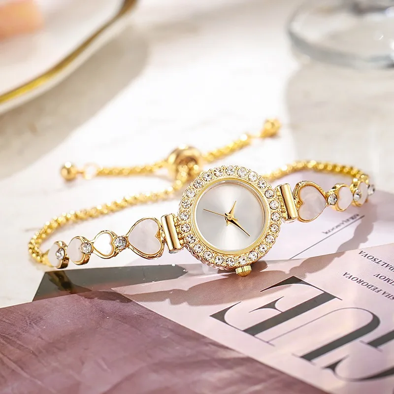 New women's watch high-end exquisite niche bracelet watches freely adjustable bracelet watch quartz wristwatch can be customized