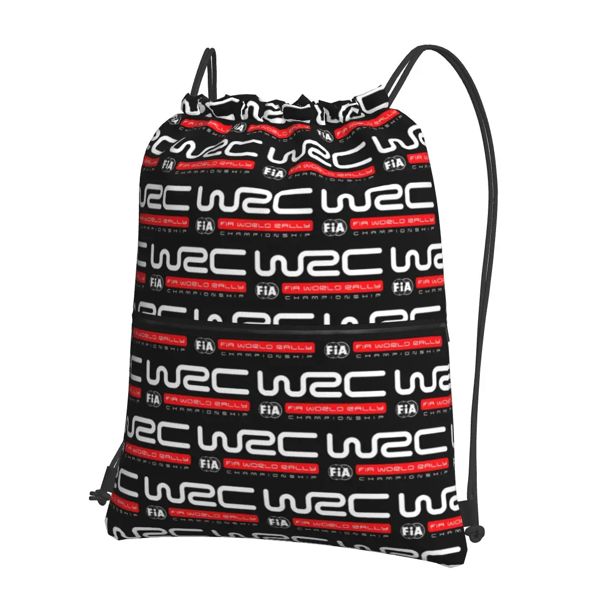 World Rally Championship WRC Backpacks Multi-function Drawstring Bags Storage Bag Book Bags for Man Woman Students