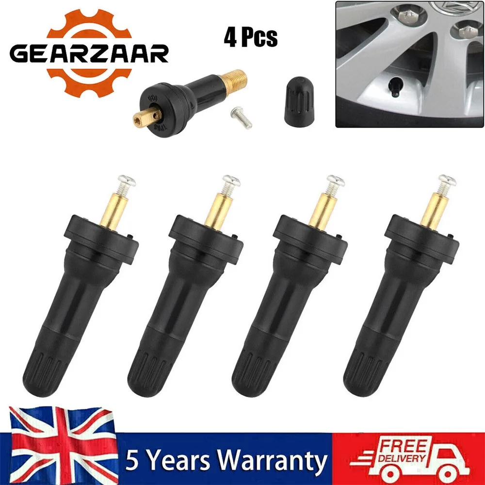 4x TPMS Tyre Pressure Sensor Valve Stem Repair Kit For Ford Fiesta Focus Mondeo