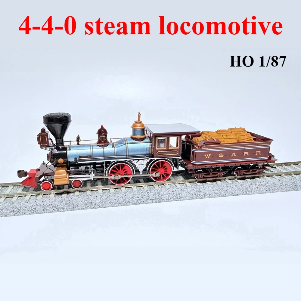 

HO Scale 1/87 Model Train 4-4-0 Steam Locomotive Western Atlantic Railroad 51004 DC Analog Version Boys' Toy Gift