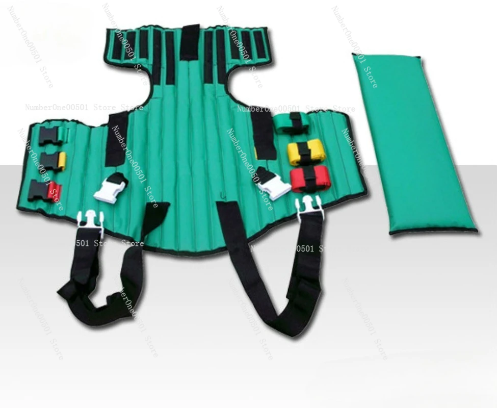 

Chest and back fixation splint, green stretcher, short ridge plate, trunk splint, medical fracture splint, rescue cover