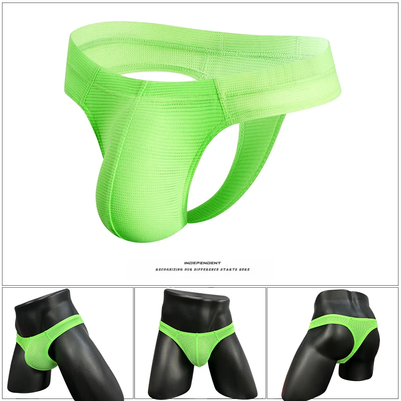 شبكة الرجال حزام رياضي سيور ملابس داخلية رجالي منخفضة الخصر الورك رفع الرجال الملابس الداخلية رجل G-سلاسل السروال #1